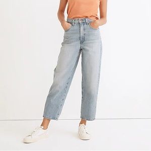 Madewell Balloon Jeans in Hewes Wash